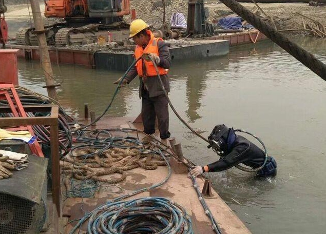 肃宁潜水封堵打捞